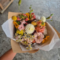 Mixed Flower Bouquet - Honesty Stand